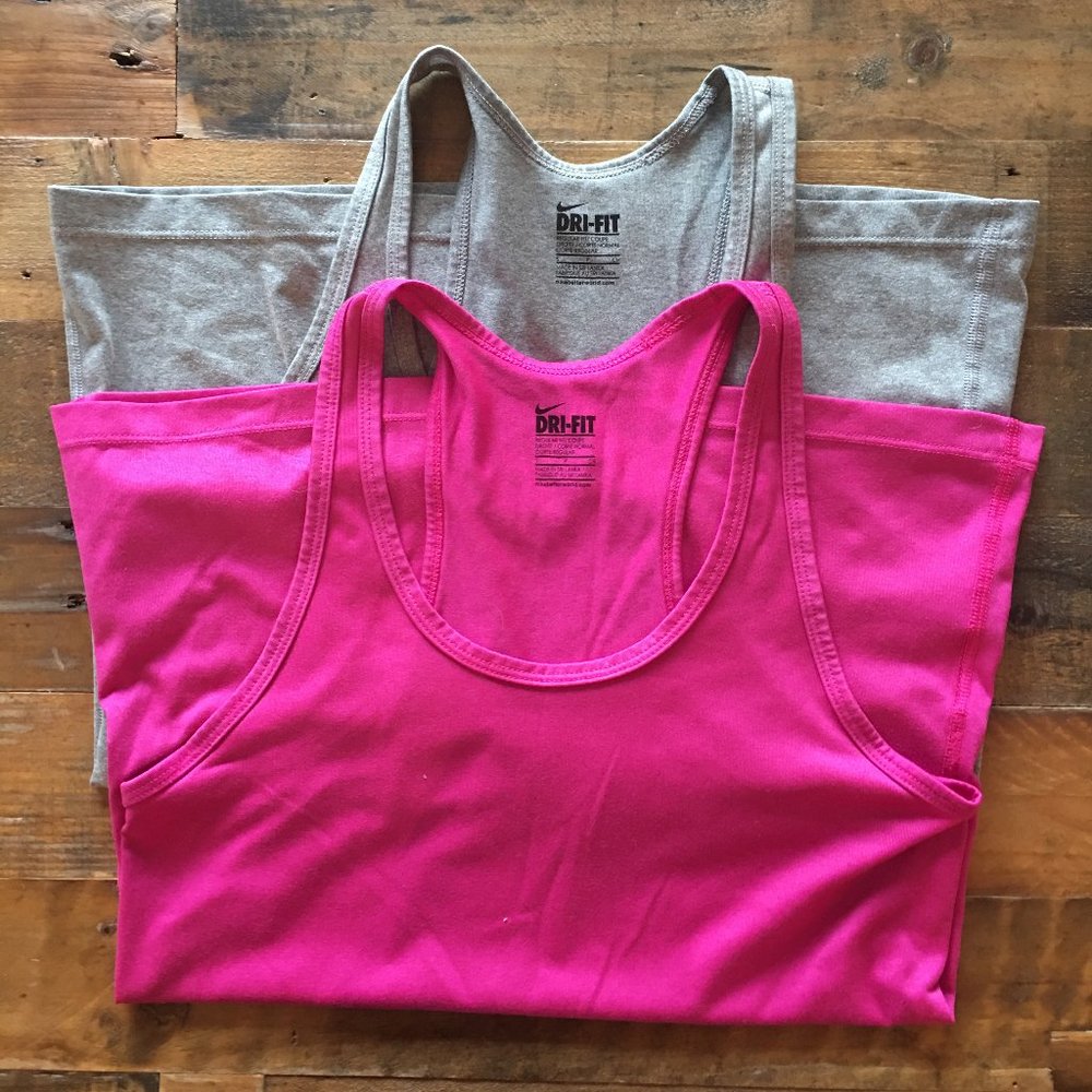 Nike Dri-fit racerback running exercise tank lot